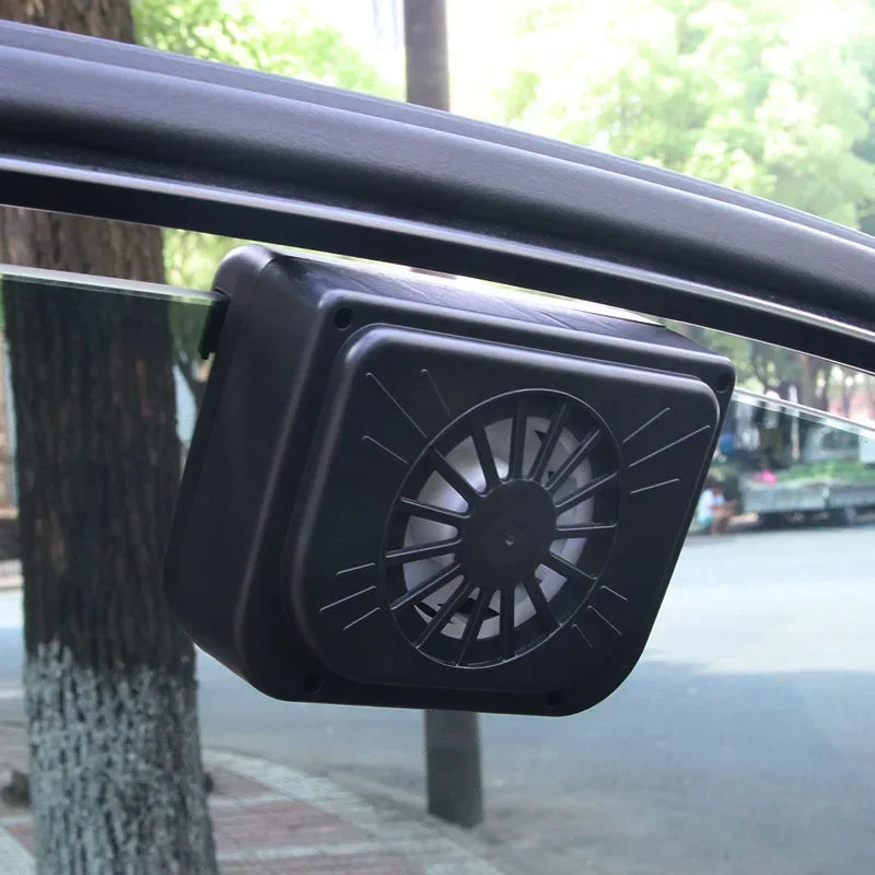 New Car Ventilator 3 Cooler Fans Solar-Powered Cooling Vent Exhaust Portable Safe Auto Fan Amd Usb Accessories