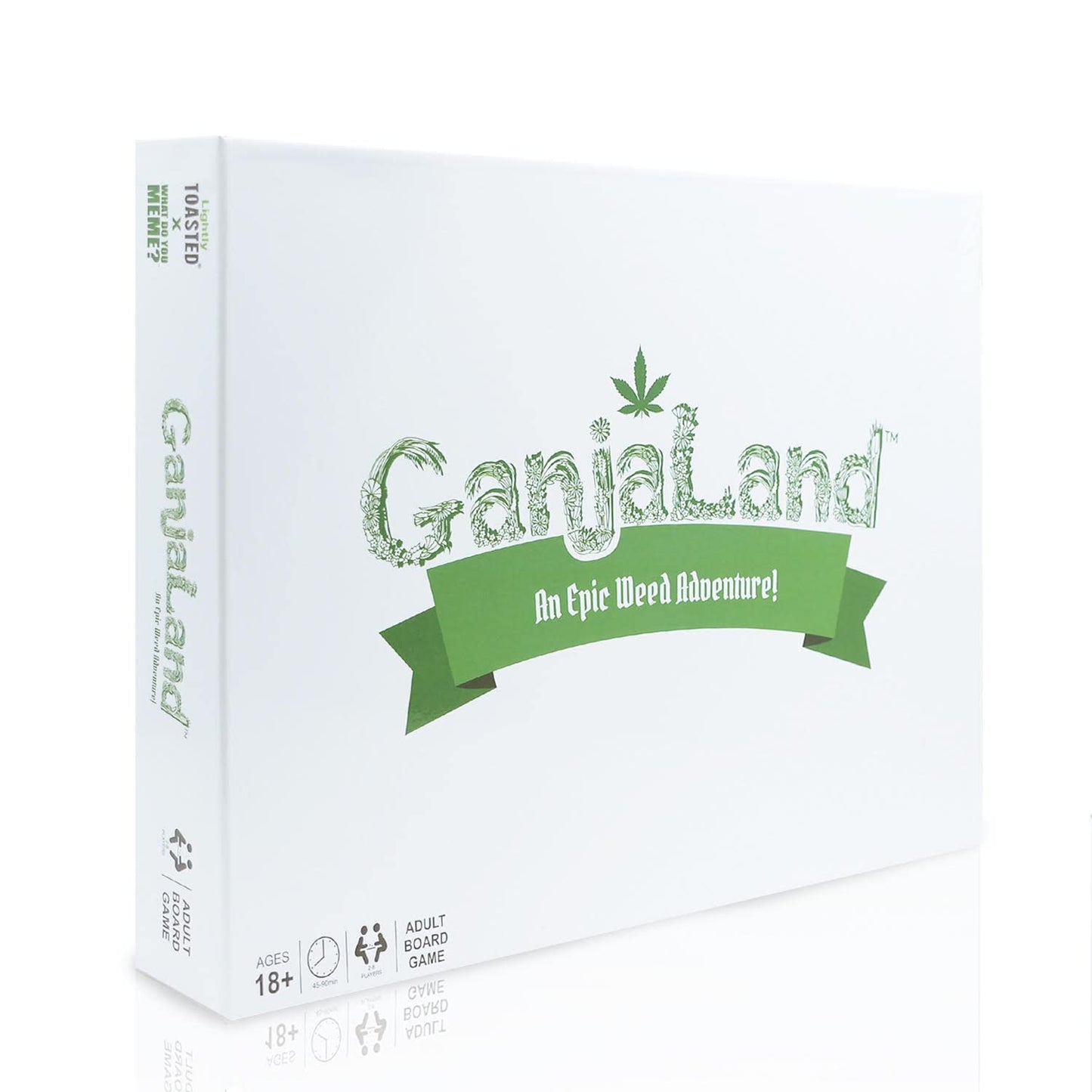 Ganjaland - The Epic Weed Adventure - Weed Board Games for Adults by What Do You Meme?